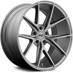 NICHE MISANO Matte Gun Metal Wheel with Aluminum (19 x 8.5 inches /5 x 112 mm, 42 mm Offset) in Saudi Arabia