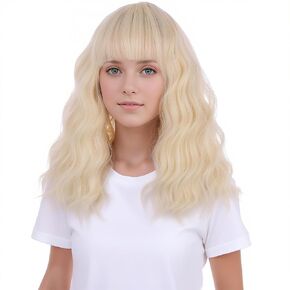 أطفال شوكولاتة بني براون مع بانجز طفل قصير مجعد متموج البني فاتح البني 14 بوصة الشوكولاتة شعر مستعار للأطفال in Kuwait