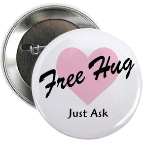 CafePress Free Hug 2.25 Button 2.25" Button in Kuwait