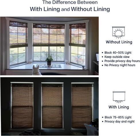 LANTIME Light Filter Cordless Custom Roman Shades for Windows, Window Treatments, Pure Linen Natural Hemp Roman Blind, Roman Window Shades, Sand Beige in Kuwait
