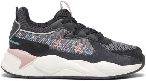 Puma Kids Girls RS -X Sweater Weather Lace Up Sneakers Shoes Nasual - Gray - Size 1 M in Saudi Arabia