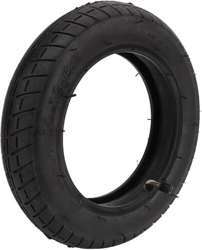 10x2-6.1 مطاطية الإطارات مطاطية مقاومة ، سميكة ، ملمس مضاد للانزلاق للدراجة البخارية الكهربائية ، سهلة التثبيت وتفكيكها ، مواد مطاطية مصنوعة مع هواء جيد in Saudi Arabia