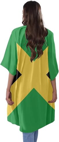 Summer Short Sleeve Cardigan for Women Trendy Beach Kimono Coverups Vintage in Saudi Arabia