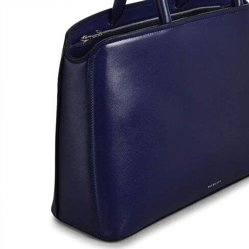 RADLEY London Bow Street Women's Medium Leather Ziptop Satchel Bag, Evenfall in Saudi Arabia