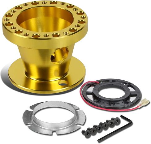 Auto Dynasty Steering Wheel 6-Hole Hub Adaptor Kit Compatible with Camry/Corolla / 4Runner / MR2 / tC/xB, Aluminum, Purple in Saudi Arabia