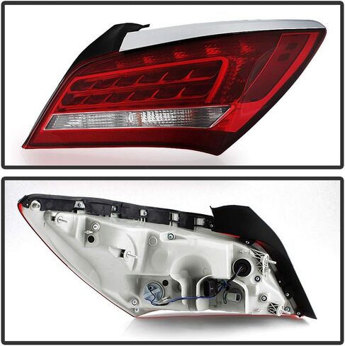 Acanii - لعام 2014 2015 2016 Buick Lacrosse LED Tail Light Brake Lamp Replacing Right Maptenger Side Laillamp in Saudi Arabia
