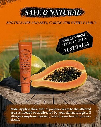 3 Pack Papaw Ointment ، 25g كل كريم البابايا مع قضيب الشفاه مستورد مباشرة من أستراليا in Kuwait