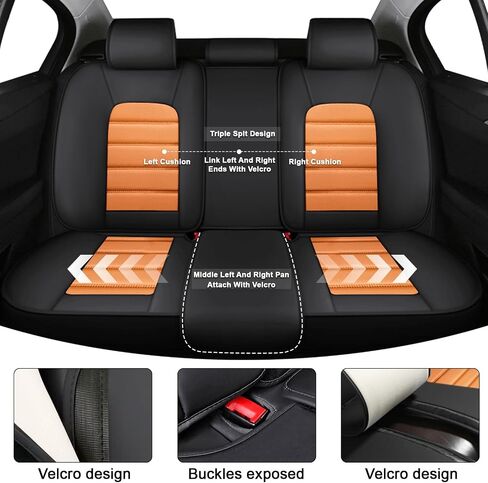 2 Seat Covers for Chevy Trailblazer 2021-2026 Breathable Car Seat Covers,Anti-Slip Waterproof Car Seat Protectors with Airbag,Automotive Vehicle Cushion with Storage Pockets (Standard,Black) in Saudi Arabia