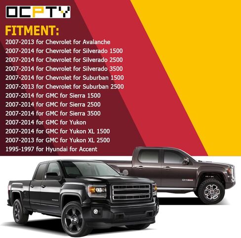رافعة أدوات انضمام مقعد OCPTY مقابض السائق الأيمن في المقعد الأيسر من 2007-2014 لـ CHEVRY لـ GMC Black 2PCS in Saudi Arabia