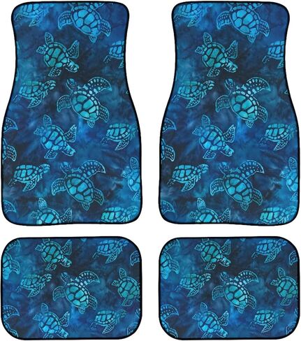 Spider Web Car Floor Mats Carpet Set of 4 Abstract Black Spiderwebs on Red Background Floor Mats for Cars Universal Vehicle Front Rear Rugs Grunge Cobweb Car Decor Accessories for Trucks in Saudi Arabia