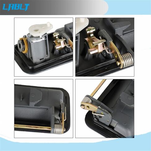 LABLT 2 Pcs Front Right and Left Side Exterior Door Handle Replacement for Volvo VNL Truck 2004 2005 2006 2007 2008 2009 2010 2011 2012 2013 2014 2015 2016 2017 2018 20398466 20398467 in Saudi Arabia