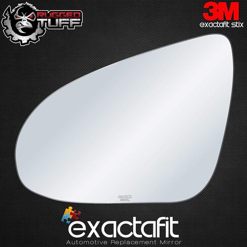 exctiveafit 8200L سائق الجانبي بديل الزجاج المتوافق مع 2012-2017 تويوتا كامري ، 2013-2018 تويوتا أفالون الجانبية الخلفية مرآة in Saudi Arabia