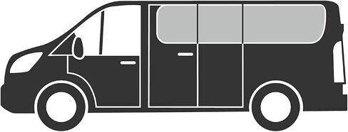 WeatherTech Custom Fit FloorLiners for Mercedes Sprinter - 1st Row - Over The Hump (4415211), Black in Saudi Arabia