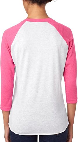 Next Level Unisex Tri-Blend 3/4-Sleeve Raglan - 6051 in Kuwait