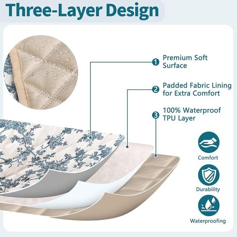 aliecom 100 ٪ الأريكة المقطعية الأريكة المقطعية l شكل l slipcovers الزاوية الزاوية أريكة الأريكة قابلة للغسل الكلب المطبوع حامي الأثاث على شكل U مع الجيب (Boho beige ، xx-large) in Kuwait