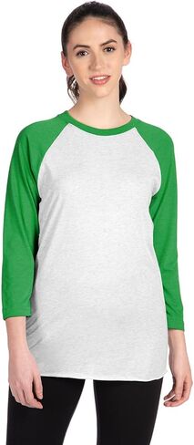 Next Level Unisex Tri-Blend 3/4-Sleeve Raglan - 6051 in Kuwait