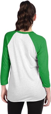 Next Level Unisex Tri-Blend 3/4-Sleeve Raglan - 6051 in Kuwait
