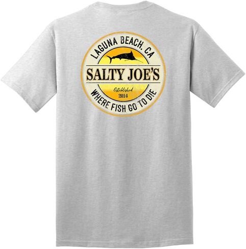 SALTY JOES Men's Vintage Logo Heavyweight Tees in Kuwait