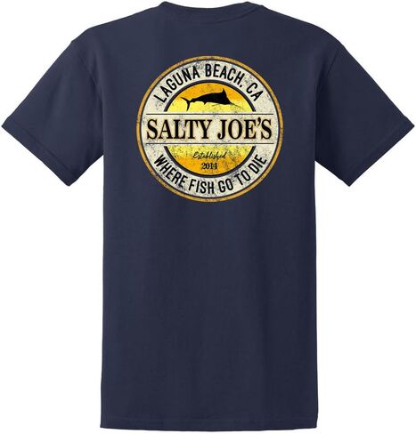 SALTY JOES Men's Vintage Logo Heavyweight Tees in Kuwait