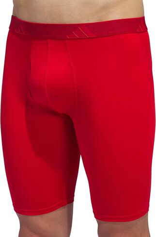 adidas Men's Performance 3-Pack Long Boxer Brief, Underwear Boxer Briefs - 3-Pack Long Men's Underwear Pack in Saudi Arabia