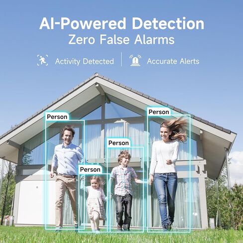 كاميرا Arenti Security Camera في الهواء الطلق ، 24/7 كاميرا مراقبة تسجيل للأمن المنزلي ، واي فاي 5 جيجا هرتز/2.4 جيجا هرتز ، دورية منتظمة ، دقة 2K 4MP ، 360 درجة PTZ تتبع الحركة (OP1) in Saudi Arabia