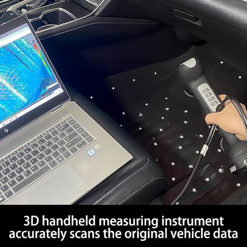 سجادات أرضية Binmotor لجميع الأحوال الجوية لسيارة VW Atlas Cross Sport (5 موديلات الركاب فقط) 2020-2025، مجموعة كاملة من سجادات السيارة من مادة TPE، بطانات أرضية السيارة شديدة التحمل، ملحقات رياضية سوداء من Atlas Cross in Kuwait