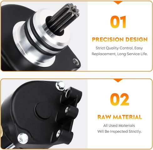 New Starter for Kawasaki Polaris Slrotax Marine JB650 JF650 JH750 JH1100 Genesis Freedom SL 650 GTX LRV RX 410-54000, SMU0024, PWB1000, PWK650, 21163-3702, 3240110 in Saudi Arabia