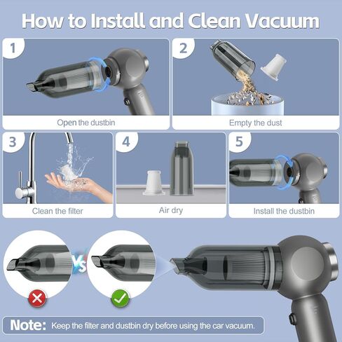 ARIFY PRO 90 ° قابلة للطي الفراغ المحمولة اللاسلكية 16000PA ، 4 في -1 ، محرك مكنسة مكنسة مئوية من الفرش in Kuwait