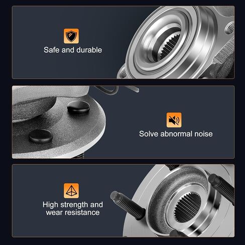 541001 Rear Wheel Hub and Bearing Assembly Compatible with 2003 2004 2005 2006 for Ford Expedition 2003-2006 for Lincoln Navigator 6 Lugs W/ABS 1pcs in Saudi Arabia