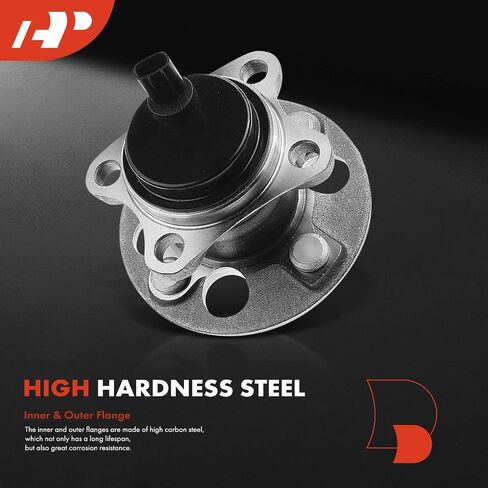 A-Premium 2 x Rear Wheel Bearing and Hub Assembly with ABS & 4-Lug Compatible with Toyota Yaris 2015 2016 2017 2018 in Saudi Arabia