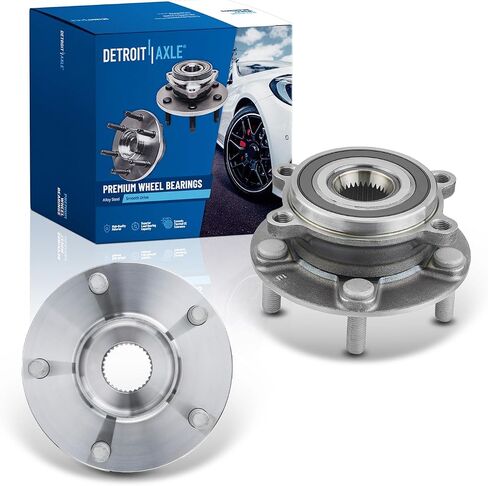Detroit Axle - Front 2pc Wheel Bearing Hubs for 13-21 Mazda CX-5, 14-21 6, 2 Wheel Bearing & Hubs Assembly 2014 2015 2016 2017 2018 2019 2020 2021 Replacement in Saudi Arabia
