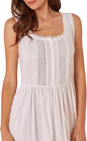Queen Anne's Lace Women's Victorian Dreams Nightgown, Antique White, 1X (Sleepwear) in Saudi Arabia