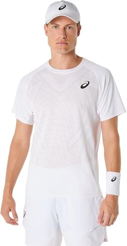 Asics Men Match Actibreeze Short Sleeve Top Tennis Apparel in Kuwait