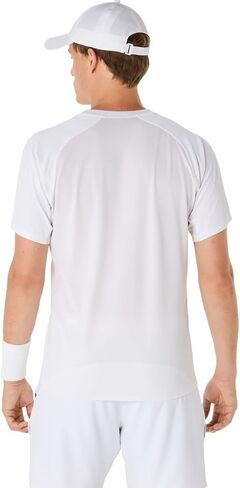 Asics Men Match Actibreeze Short Sleeve Top Tennis Apparel in Kuwait