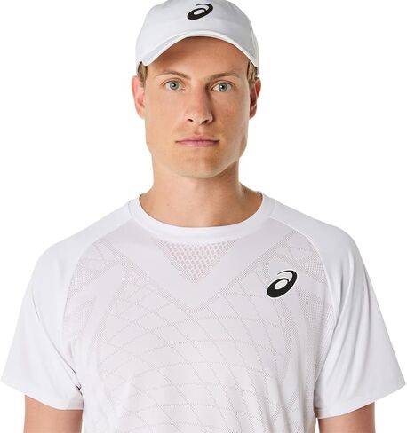 Asics Men Match Actibreeze Short Sleeve Top Tennis Apparel in Kuwait