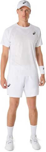 Asics Men Match Actibreeze Short Sleeve Top Tennis Apparel in Kuwait