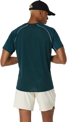 Asics Men Match Actibreeze Short Sleeve Top Tennis Apparel in Kuwait