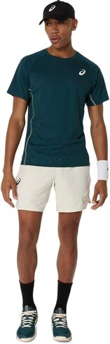 Asics Men Match Actibreeze Short Sleeve Top Tennis Apparel in Kuwait