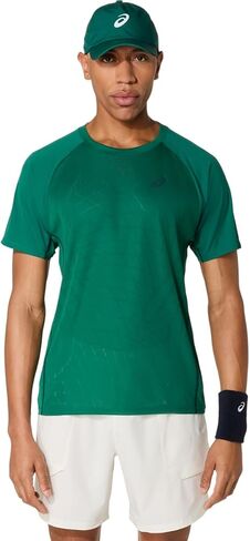 ASICS Men's Match ACTIBREEZE Short Sleeve TOP Tennis Apparel in Saudi Arabia