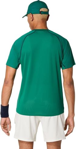 ASICS Men's Match ACTIBREEZE Short Sleeve TOP Tennis Apparel in Saudi Arabia