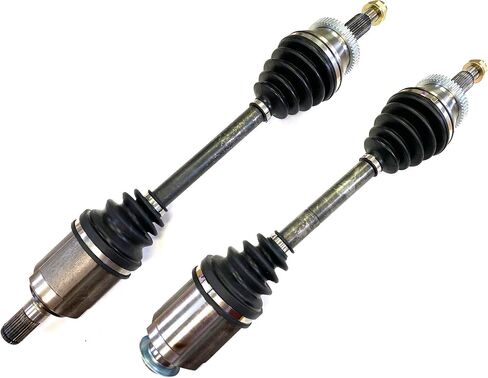 DTA 2 New Front CV Axles Left Right Compatible With 2013-2016 Santa Fe, Santa Fe Sport, Santa Fe XL 2.0L, 3.3L or 2.4L AWD; 2014-2015 Sorento 3.3L or 2.4L AWD in Saudi Arabia