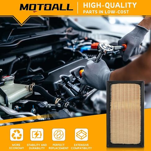 مرشح الهواء المحرك Motoall ومرشح الهواء المقصورة يحل محل# 17801-F0020 87139-0E040 ملاءمة لتويوتا كامري كورولا سيينا هايلاندر ، من أجل لكزس ES250 UX200 ، بديل in Saudi Arabia