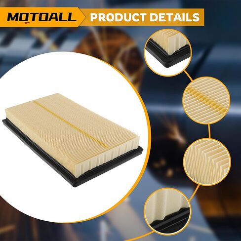 مرشح الهواء المحرك Motoall ومرشح الهواء المقصورة يحل محل# 17801-F0020 87139-0E040 ملاءمة لتويوتا كامري كورولا سيينا هايلاندر ، من أجل لكزس ES250 UX200 ، بديل in Saudi Arabia