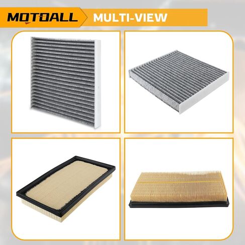 مرشح الهواء المحرك Motoall ومرشح الهواء المقصورة يحل محل# 17801-F0020 87139-0E040 ملاءمة لتويوتا كامري كورولا سيينا هايلاندر ، من أجل لكزس ES250 UX200 ، بديل in Saudi Arabia