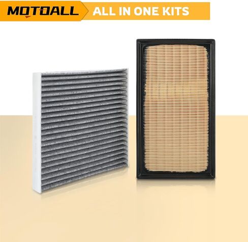 مرشح الهواء المحرك Motoall ومرشح الهواء المقصورة يحل محل# 17801-F0020 87139-0E040 ملاءمة لتويوتا كامري كورولا سيينا هايلاندر ، من أجل لكزس ES250 UX200 ، بديل in Saudi Arabia