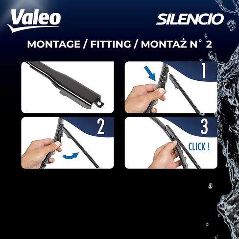 Valeo 577828 Silencio Xtrm Set Blade Plade Set for Select BMW Models in Saudi Arabia