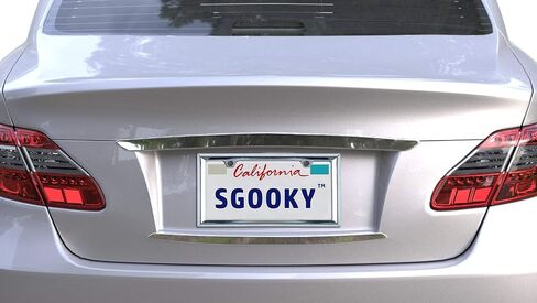 3D Chrome License Plate Frames, Pure Zinc Alloy Metal (Screw Pattern) in Saudi Arabia