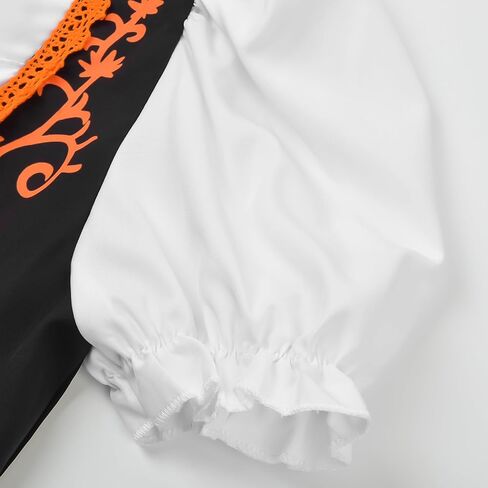 JerrisApparel Girl Dirndl Oktoberfest Costume Bavarian Beer Festival Dress Maid Apron Halloween Cosplay Outfits in Saudi Arabia