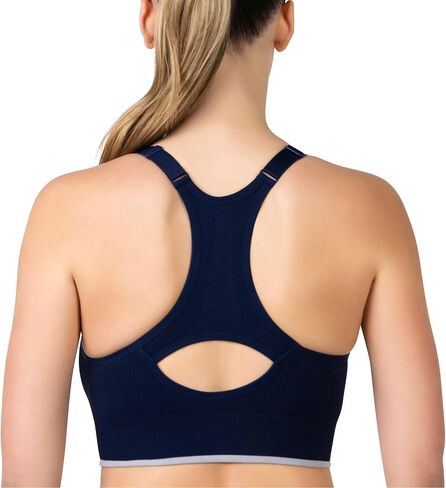 Skechers 3 Pack Womens Sports Bra, Sostén Deportivo, Racerback Keyhole, Athletic Yoga Multipack in Saudi Arabia