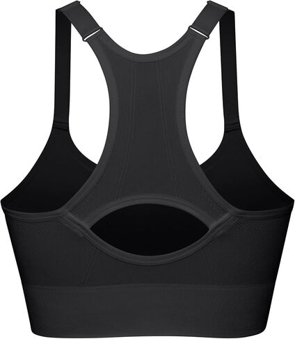 Skechers 3 Pack Womens Sports Bra, Sostén Deportivo, Racerback Keyhole, Athletic Yoga Multipack in Saudi Arabia